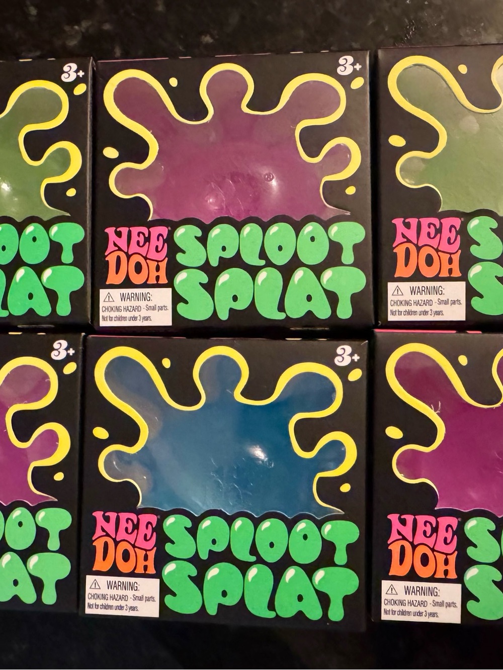 Schylling Needoh Sploot Splat - Blue, Pink & Green